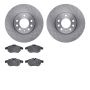 Dynamic Friction 6502-65099 Rotor Kit