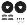 Dynamic Friction 8512-39026 Rotor Kit