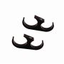 QA1 9039-305 MOD Series Shock Absorber Reservoir - 1.25in Tube - Black Anodized Aluminum