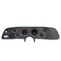 Autometer Designer Black 70-78 Camaro Dash Kit 6pc Tach / MPH / Fuel / Oil / WTMP / Volt