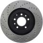 Stoptech 128.45071L Drilled Sport Brake Rotor