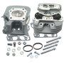S&S Cycle 106-3255 08-16 Touring Super Stock 89cc Cylinder Head Kit - Silver