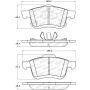 Stoptech 308.17210 Street Brake Pads - Front/Rear
