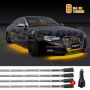 XKGLOW XK041002-A XK Glow Tube Single Color Underglow LED Accent Light Car/Truck Kit Amber - 8x24In