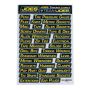 JOES RACING PRODUCTS JOE17500 Labels Toolbox
