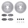 Dynamic Friction 6512-99190 Rotor Kit
