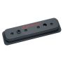 PROFORM PFM141-131 SBC Blk Crinkle Die Cast Center Bolt V/C's