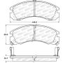 Stoptech 308.05301 Street Brake Pads - Front