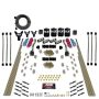 Nitrous Express 93106-00 8 CYL DRY DIRECT PORT, DUAL STAGE, 4 SOLENOIDS, WITHOUT BOTTLE (200-600HP)