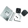 Kuryakyn 9165 Universal Laydown License Holder Chrome