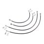 Chase Bays CB-Z33-FRNTFW 02-08 Nissan 350Z (w/Standard or Brembo Brakes) Caliper Brake Lines - Front Lines