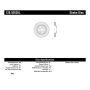 Stoptech 128.50028L Drilled Sport Brake Rotor