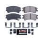 PowerStop Z23-957 PowerStop - Z23 Daily Driver Carbon-Fiber Ceramic Brake Pads with Hardware Kit