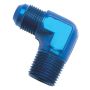 Russell 660720 Performance FITTING -6AN MALE X 1/2in NPT MALE 90 DEGREE