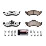 PowerStop Z36-820 PowerStop - Z36 Truck and SUV Carbon-Fiber Ceramic Brake Pads with Hardware Kit