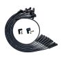 MOROSO MOR51040 Ultra Plug Wire Set BBC Over V/C Black