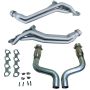 BBK 40463 09-24 Dodge Challenger/Charger 5.7L 1-3/4in Header w/High Flow Catted Mid Pipe (Ti Ceramic)