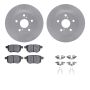 Dynamic Friction 4512-76142 Rotor Kit