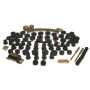 Prothane 55-57 Chevy All Models Total Kit - Black