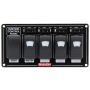 QUICKCAR RACING PRODUCTS QRP52-864 Ignition Panel w/ Rocker Switches Fuses & Lights