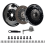 DKM Clutch MS-034-060 2.0 VW/Audi A3 TSI 8 Bolt Motor MS Twin Disc Clutch w/Steel Flywheel (660 ft/lbs Torque)