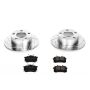 PowerStop K515 Z23 Daily Driver Carbon-Fiber Ceramic Brake Pad and Drilled & Slotted Rotor Kit