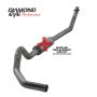 Diamond Eye Performance K4212S-RP Diamond Eye KIT 4in TB MFLR RPLCMENT PIPE SGL SS: 98.5-02 DODGE CUMMINS 5.9L