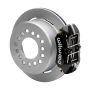 Wilwood 140-15603 Small Ford 11 in. Forged Dynapro Low-Profile Dust Seal Rear Parking Brake Kit