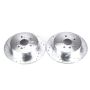 PowerStop JBR1371XPR PowerStop Evolution Performance Drilled, Slotted & Plated Brake Rotor Pair