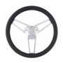 GRANT GRT1901 Billet Series Leather St eering Wheel Chevy Logo