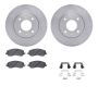 Dynamic Friction 6512-72237 Rotor Kit