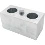 ALLSTAR PERFORMANCE ALL56064 Aluminum Lowering Block Billet 2.50in