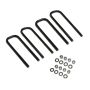 Superlift 11904 U-Bolt 4 Pack 9/16x3x105 Large Radius w/ Hardware