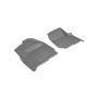 3D MAXpider 2017-2019 Ford F-250/350/450 Kagu 1st Row Floormat - Gray