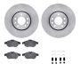 Dynamic Friction 6612-65053 Rotor Kit