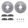 Dynamic Friction 6512-59164 Rotor Kit