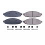 PowerStop 17-931 PowerStop - Z17 Low-Dust Ceramic Brake Pads with Hardware