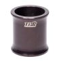 Ti22 PERFORMANCE TIP3936 600 2-3/8in Axle Spacer Black 1.75in Aluminum