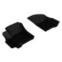3D MAXpider 2012-2019 Dodge Journey Kagu 1st Row Floormat - Black