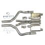 JBA 40-1671 15-20 Dodge Challenger SRT8/Hellcat 6.1L/6.2L/6.4L 3in SS Dual Exit Cat-Back Exhaust