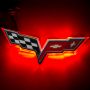 Oracle Lighting 3099-003 Red Illuminated Emblem, Single Intensity
