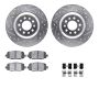 Dynamic Friction 7412-42012 Rotor Kit