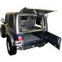 Tuffy Products 240-01 Tuffy Tj Lj & Yj Security Deck Enclosure- 01 Blk