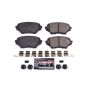 PowerStop Z23-1179 PowerStop - Z23 Daily Driver Carbon-Fiber Ceramic Brake Pads with Hardware Kit