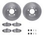 Dynamic Friction 6612-27063 Rotor Kit