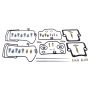All Balls Racing 26-10103 2004 Ski-Doo 500 SS Legend/GT Sport Carburetor Rebuild Kit