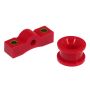 Prothane 84-87 Honda Civic Shifter Stabilizer - Red