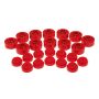 Prothane 63-91 Jeep Wagoneer Body Mount - Red