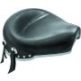 Mustang Motorcycle 75702 Mustang 82-03 Harley Sportster Wide Touring Solo Seat w/Studs - Black