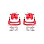 PowerStop S2584 Red Powder Coated Calipers